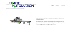 Desktop Screenshot of exactautomation.com